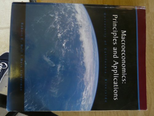 Macroeconomics: Principles and Applications 0324832982 Book Cover