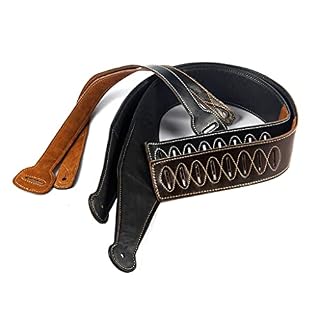 RENSLAT Cuir de Vachette Souple et Durable Sangle de Guitare Acoustique Sangle de Guitare électrique Sangle de Basse… - Les Beatles, Paul McCartney, John Lennon, RIngo Starr, George Harrison RENSLAT Cuir de Vachette Souple et Durable Sangle de Guitare Acoustique Sangle de Guitare électrique Sangle de Basse… – Image 3