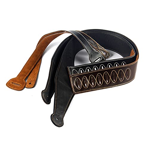 RENSLAT Cuir de Vachette Souple et Durable Sangle de Guitare Acoustique Sangle de Guitare électrique Sangle de Basse… - Les Beatles, Paul McCartney, John Lennon, RIngo Starr, George Harrison RENSLAT Cuir de Vachette Souple et Durable Sangle de Guitare Acoustique Sangle de Guitare électrique Sangle de Basse… – Image 4