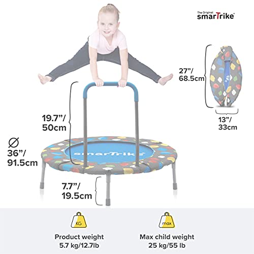 SmarTrike Trampolino Pieghevole al Coperto per