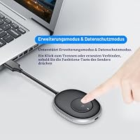 SEMZHENG Kabelloser HDMI Sender und Empfänger(HDMI-Typ A), Wireless HDMI Transmitter and Receiver für HDMI Signale von Laptop, PC, Smartphone, Tablet zur Anzeige auf HDTV, Monitor oder Projektor – Ansicht 4