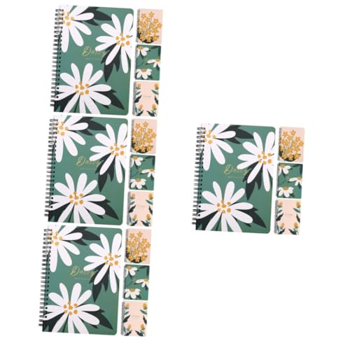 Cahiers à spirale lot notes floral DOITOOL papier écriture pour planification organisation