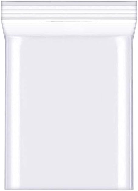 100pcs Resealable Clear Plastic Bags - 2.4x3.5" Resealable Grip Seal Bags, Small Resealable Plastic Bags, Resealable Storage Pouches, Grip Clear Ziplock Bags for Home,Kitchen,Small Items Storage