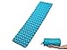 Inflatable Camping Mat for Sleeping, Sleeping Pad - UL50 Compact Lightweight Camp Mat, Ultralight Comfortable Backpacking Mattress Best as Tent Hammock Outdoor Pads (Teal Blue)