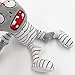 TavasHome Plants vs Zombies Plush Toy Set Pack of 3 pcs, 30cm/12'' Bandit Zombie , 25cm/10'' Egg Pusher Imp , 30cm/12'' Mummy Zombie , Stuffed Plush Gift
