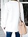 Choies Women's Fashion Casual Long Sleeve Slim Office Blazer with Stand Collar M White