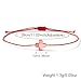 Opalencian Kabbalah Red String Bracelet Protection, Pulsera Roja De Protection Mujer, Adjustable Bracelets for Women Luck Fashion Jewelry Gifts