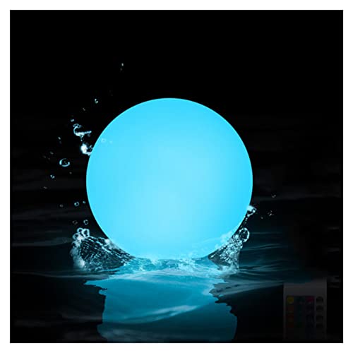 Lampe De Piscine Flottante De 8 Cm, Boules Lumineuses À LED Suspendues, 16 Lampes De Piscine À LED RVB À Changement De Couleur IP67 Étanche Pour Bain À Remous Veilleuses Jouets De Piscine,1 Pack