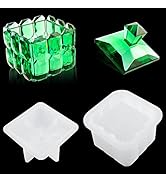 DIYBravo Würfel Dose Epoxidharz Silikonform mit Deckel Stiftehalter Schale Epoxid Form, Resin Sil...
