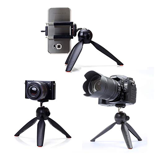 Mini Tripod Phone Mount, Table Top Stand, Smartphones, Compact Cameras