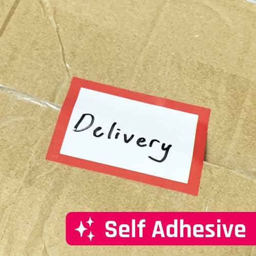 250 Pack - Coloured Labels Stickers Name Tags, 7.5 x 5 cm, 5 Colours