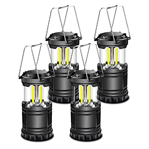 EXTRASTAR LED Camping Lanterns, Pack of 4