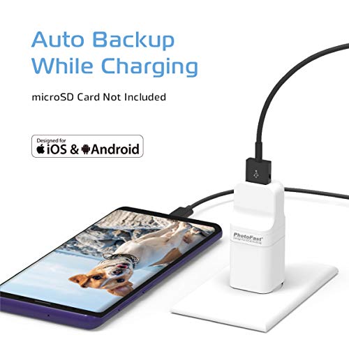 PhotoFast PhotoCube Pro (Type-A Port & Male), Auto Backup Photo Stick for iPhone