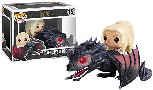 POP Funko Rides: Got - Drogon & Daenerys Targaryen - Game of Thrones - Juego de...