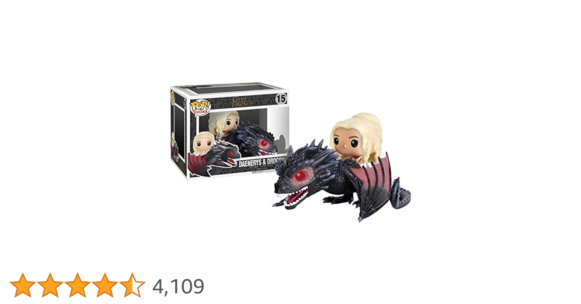 FUNKO POP! RIDES: Game Of Thrones - Drogon & Daenerys