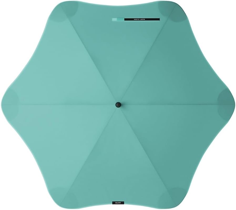 BLUNT Classic Large Windproof Umbrella – 47" Umbrella for Wind and Rain, Durable Canopy Design, Heavy Duty for Everyday Travel, UV Protection - Mint