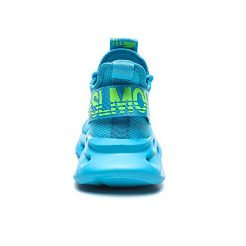 GSLMOLN tênis masculino sem cadarço respirável para caminhada ultra leve, casual, esportivo, academi