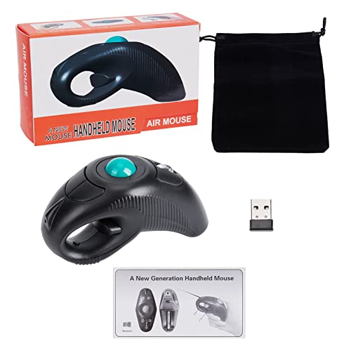 Welspo 3800012 Wireless Usb Handheld Finger Trackball Mouse With Laser Pointer thumb #7