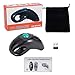 welspo Wireless USB Handheld Finger Trackball Mouse with Laser Pointer