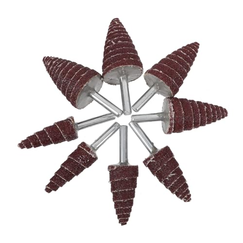 Roues abrasives coniques pour lisser les angles d'accès difficile et éliminer la rouille - 4