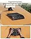 ProtoArc Bluetooth Ergonomische Tastatur, EK04 Mini Kabellose Ergo Tastatur Kompakte mit Handballenauflage, Geteiltes Design, Natürliches Tippgefühl, Bluetooth & USB, Wiederaufladbar, für Windows/Mac