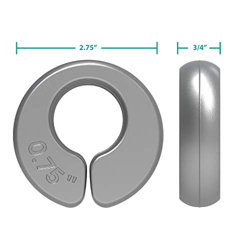 Xangar Hanger Spacers, Hanger Dividers, Garment Dividers, Round