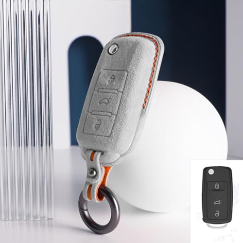 Coque de clé Alcantara VW Passat Polo, l'accessoire idéal pour sécuriser vos trajets en famille