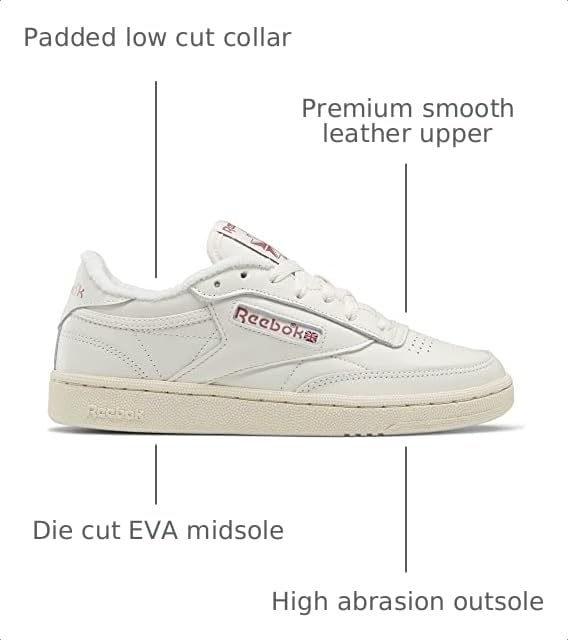 Image of Reebok Women's Club C 85 Vintage Tennis Sneaker Legacy