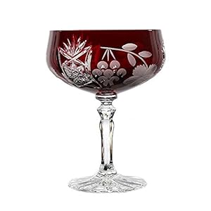 Cristalica Rotweinglas Sektschale Traube 200 ml