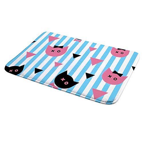 Tapis de douche antidérapant lavable en machine confort doux - 5