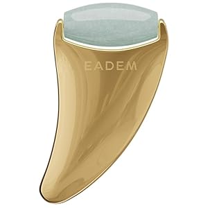 EADEM The Chisel, Gua Sha & Jade Facial Sculptor, Gua Sha Facial Tools for your Skin Care Routine, GuaSha Tool for Face, Jade Roller for Face, Luxury Jawline Sculptor
