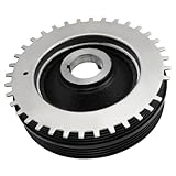 AULINK 594-184 Harmonic Balancer Crankshaft Pulley For Ford Probe 1996-1997, For Mazda 626 1996-2002, MX-6 1996-1997, Protege 1999-2003, Protege5 2002-2003 1.8L 2.0L L4, Replaces 992360525 F62Z6312AA