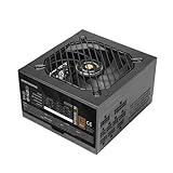 Mars Gaming MPB650SIM、フルモジュラーATX 650W電源、7年保証、80Plusブロンズ230V EU、SI 120mmファン、AI2-RPMテクノロジー、DC-DCおよびSMD、日本コンデンサ105°C、ブラック