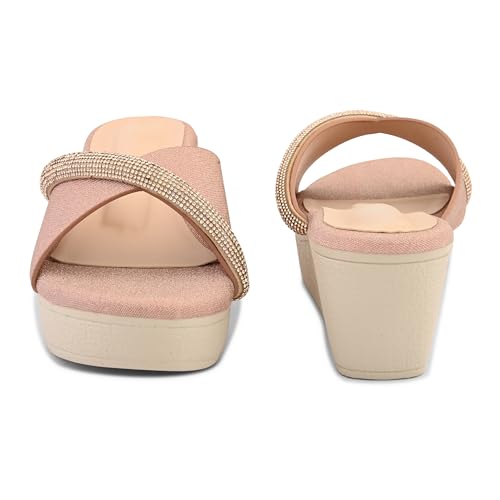 Image of Centrino Women's Sandals | Soft Cushioned Footbed for Extra Comfort | Stylish & Elegant Look for Ladies | Fashionable & Durable Sandal Comfort & Quality (9417)