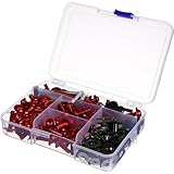 SEWACC 149 Pcs Motorcycle Fairing Screws Stainless Steel Bolt Replacement Accessory Kit for Windshield and Body Panels Red Rust-Proof Durable Motorbike Parts