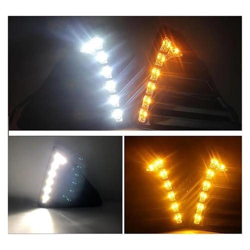 Evite multas y colisiones con intermitentes dinámicos LED impermeables para Ford Focus 3 3