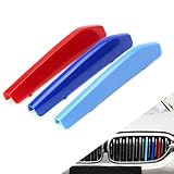 RPERZ Grille color stripes Compatible with bmw accessories 2017-2020 G30 G31 5 Series 520i 530i 540i 550i Kidney Grille 9-Beam