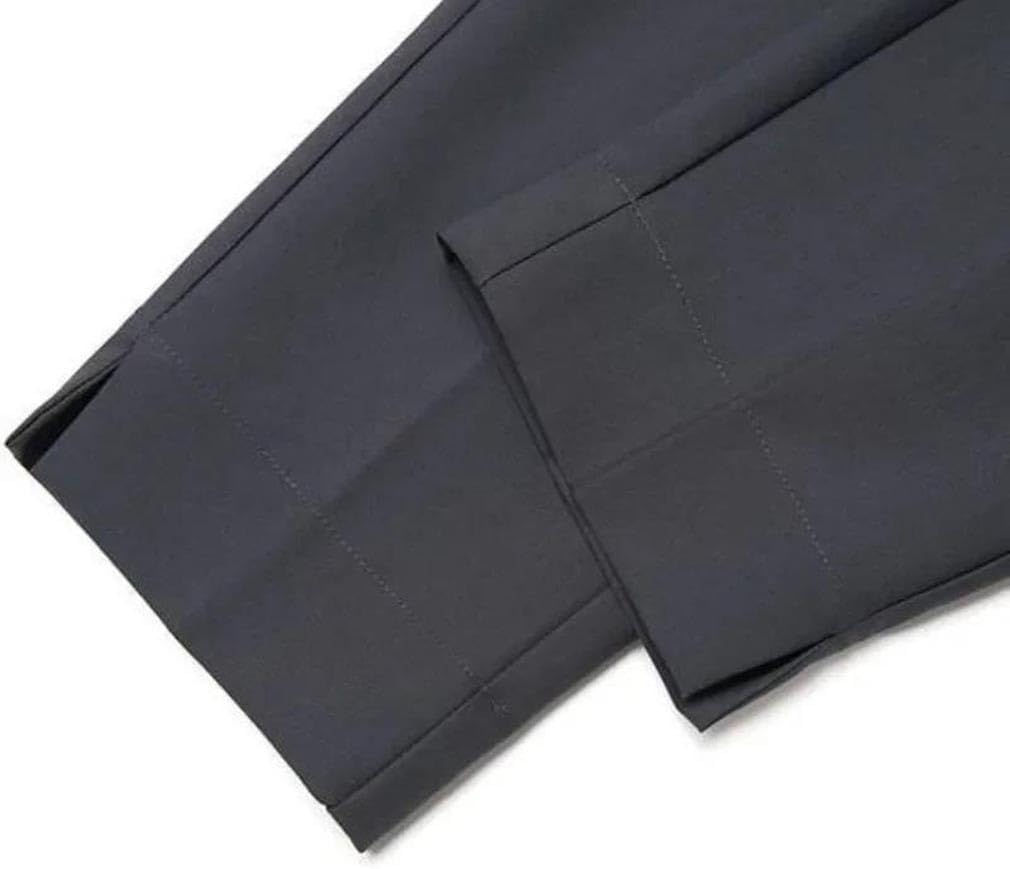 Women's Solid Color High Waist Button Zipper Fashion Trouser Comfortable Casual Pants