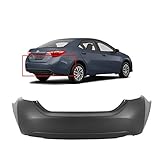 BUMPERS THAT DELIVER - Primered, Rear Bumper Cover Replacement for 2014-2019 Toyota Corolla Sedan...