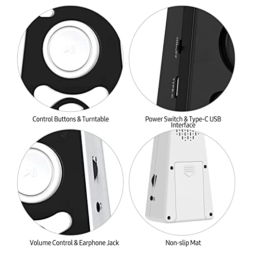 Mingzhe Metrônomo Digital Eletrônico com Temporizador Metrônomo Eletrônico Universal com Controle de