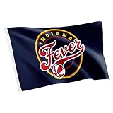 Desert Cactus Indiana Fever Flag Team WNBA 100% Polyester Indoor Outdoor 3x5 feet Flag (Dark Blue)