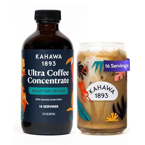Kahawa 1893 Ultra Coffee Concentrate (16 Servings) - Instant Hot,