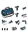 Produktbild BOSCH Kit 12V BMKB9-28CD3 (GSR 12V-15 + GTB 12V-11 + GDR 12V-105 + GWS 12V-76 + GST 12V-70 + GOP 12V-28 + GSA 12V-14 + .)