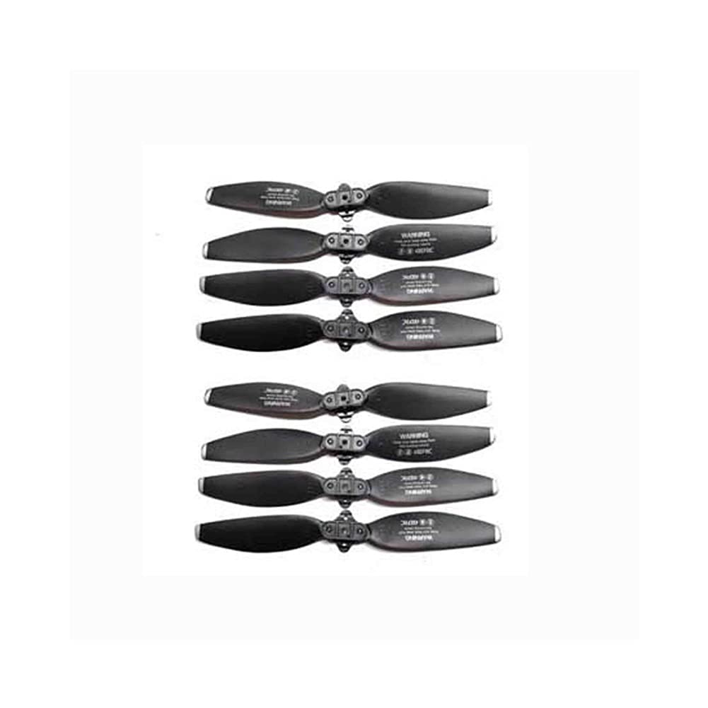 YXYX Drone Accessories Propeller Brushless Motor Blade Spare Parts Accessories 8pcs Or 12pcs For 4DRC F9 GPS RC Drone WiFi FPV 4d-f9 RC Quadrotor UAV parts (Color : 8pcs Blade)