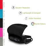 MegaGear - Ultralekkie Etui Neoprenowe z Karabińczykiem do Aparatu - Czarny, Compact, Plecak, podróż, wyjątkowy