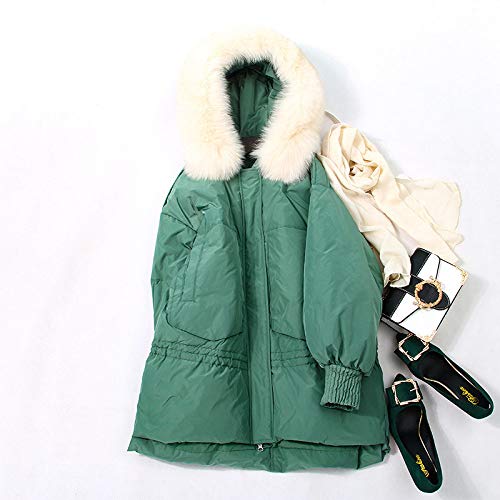 Doudoune femme ultra-légère et chaude, manteau mi-long à capuche pour l'hiver