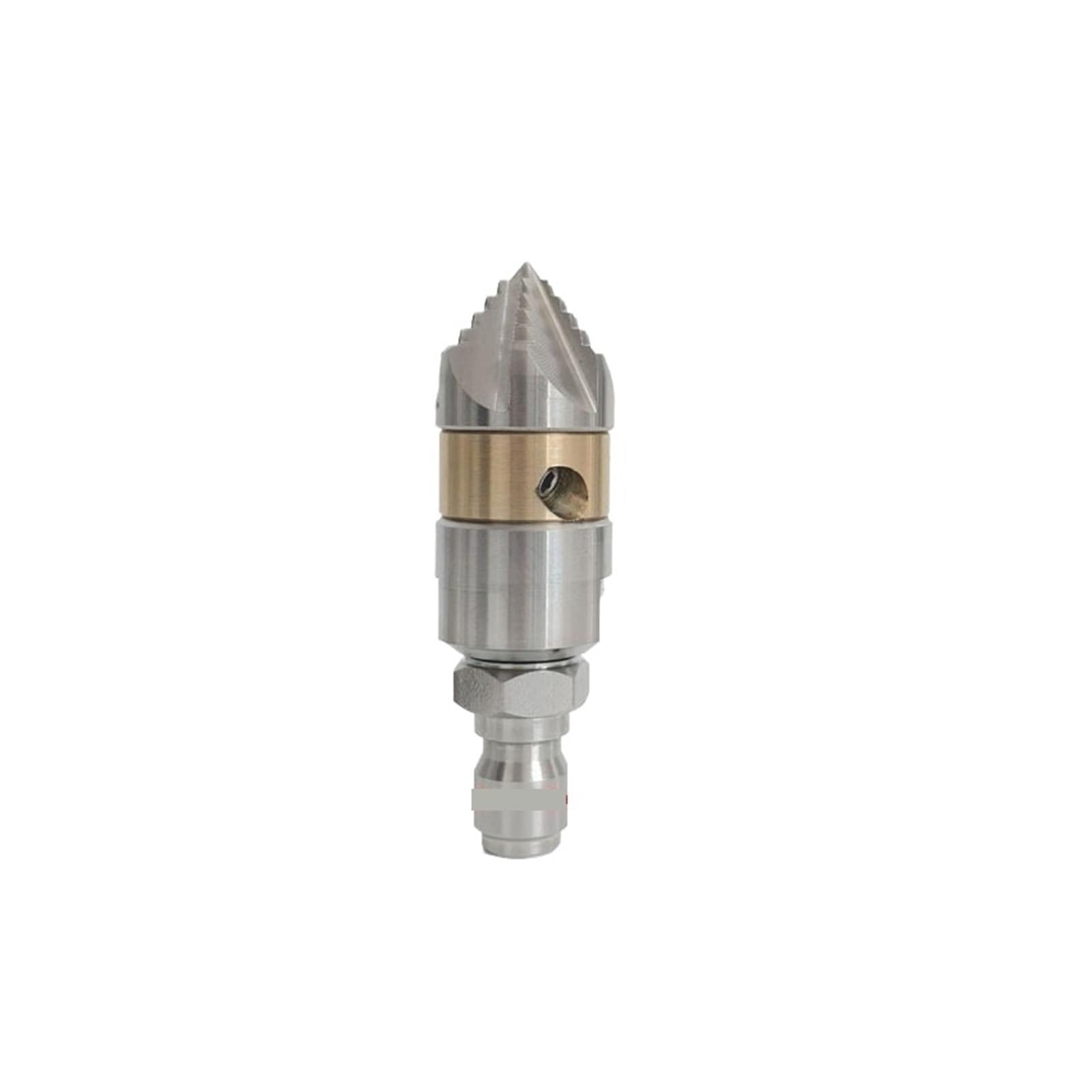Miniboquilla de alta presión de 3/8 "para limpieza de lodos de tuberías y manchas de aceite, boquilla giratoria for máquina de limpieza de acero inoxidable(3I8 Camlock 30L)