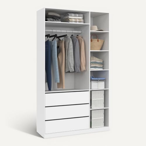 Dressing modulable TAYLOR 120 x 55 x 200 cm - vue 9