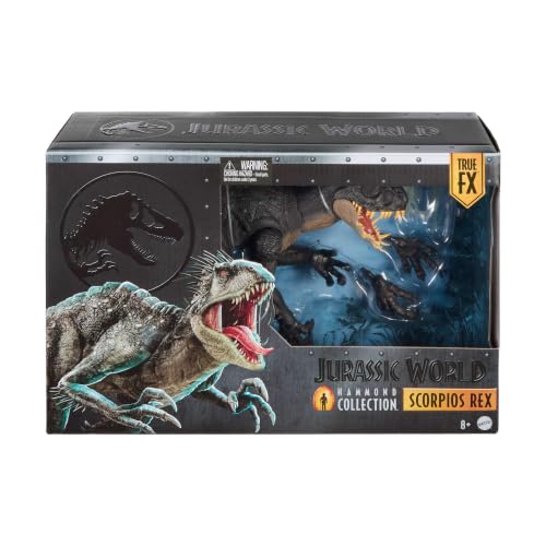 Mattel Jurassic World Hammond Collection Scorpios Rex Action-Figur – Ansicht 6