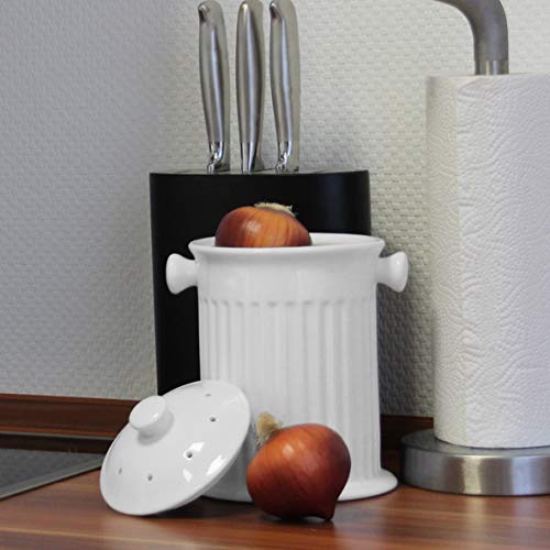 Holst Porcellana KPM 008 FA1 Mortaio per spezie con pestello., Porcellana, Gemüsebehälter, 22 cm